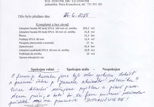 Zateplení rodinného domu Těrlicko - Hradiště