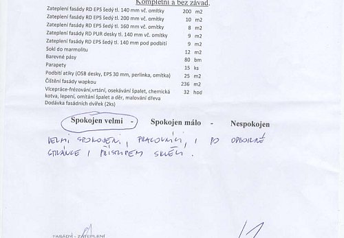 Zateplení rodinného domu Budišovice
