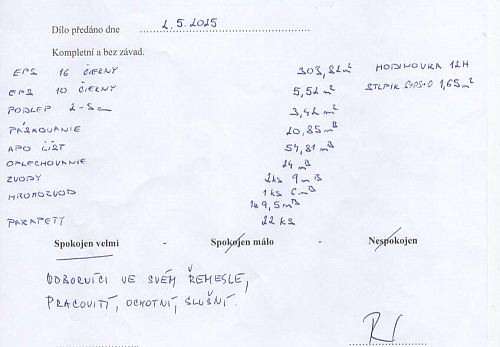 Zateplení rodinného domu Hukvaldy