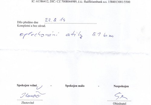 Zateplení rodinného domu Lučina