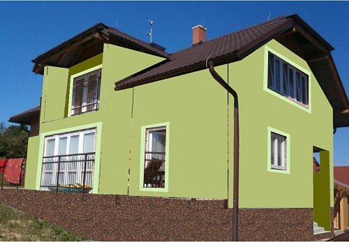 Zateplení rodinného domu Sedliště