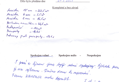 Zateplení rodinného domu Ostrava - Heřmanice