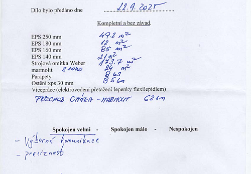 Zateplení rodinného domu Vratimov