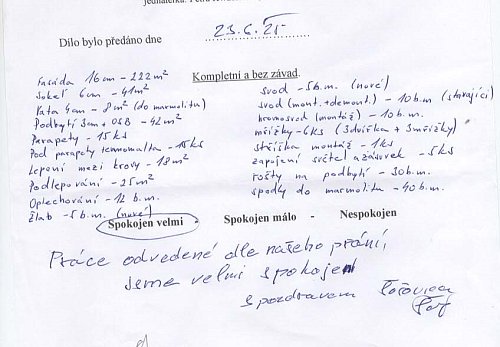 Zateplení rodinného domu Petřvaldík