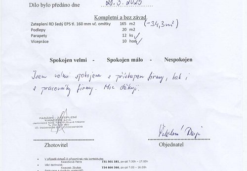 Zateplení rodinného domu Prostřední Bludovice