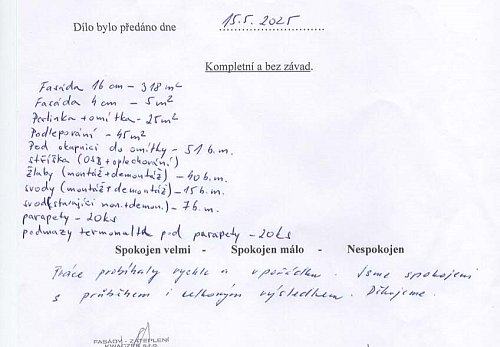 Zateplení rodinného domu Stará Ves nad Ondřejnicí