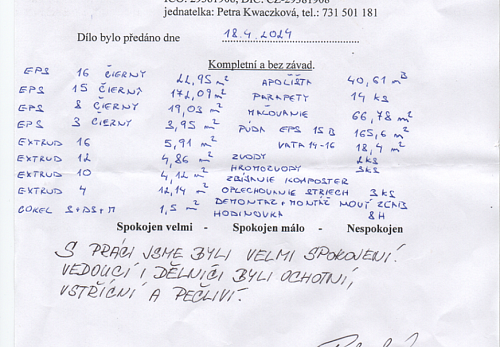 Zateplení rodinného domu Kozlovice