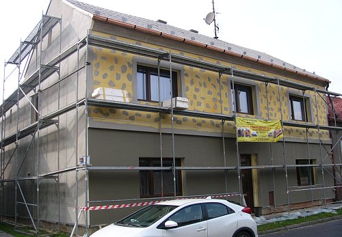 Zateplení rodinného domu Paskov