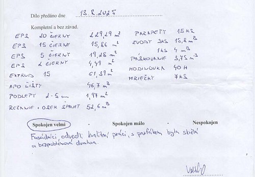 Zateplení rodinného domu Frýdlant nad Ostravicí