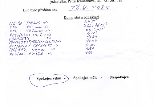 Zateplení rodinného domu Ostrava - Svinov