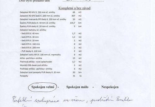 Zateplení rodinného domu Frýdek-Místek