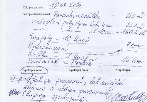 Zateplení rodinného domu Kyjovice