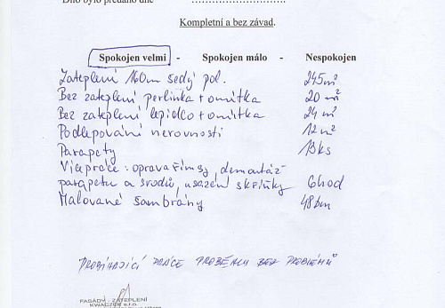 Zateplení rodinného domu Frýdlant nad Ostravicí