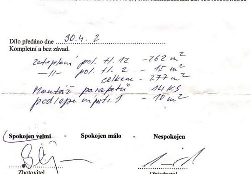 Zateplení rodinného domu Horní Suchá