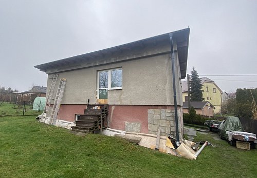 Zateplení rodinného domu Budišovice