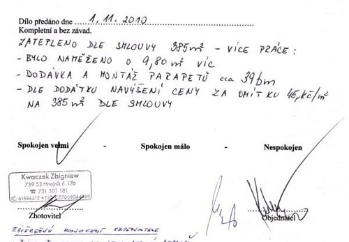 Zateplení rodinného domu Frýdek-Místek