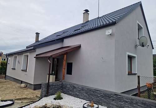 Zateplení rodinného domu Libhošť