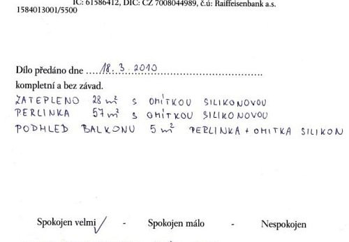 Zateplení rodinného domu Kunčičky u Bašky