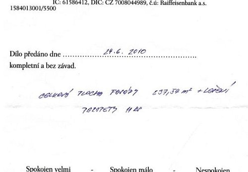 Zateplení rodinného domu Palkovice