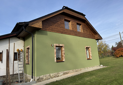 Zateplení rodinného domu Dobratice