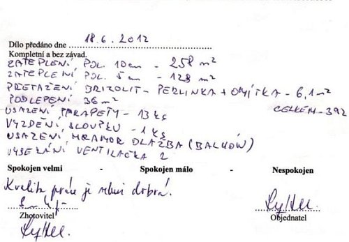 Zateplení rodinného domu Ostrava - Bartovice