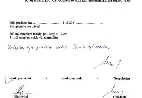 Zateplení rodinného domu Karviná - Mizerov