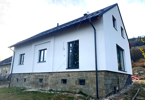 Zateplení rodinného domu Komorní Lhotka