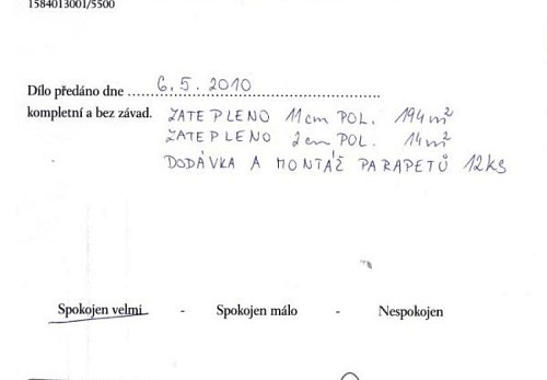 Zateplení rodinného domu Sviadnov