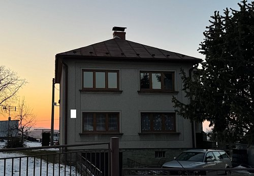 Zateplení rodinného domu Vyšní Lhoty