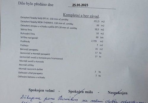 Zateplení rodinného domu Havířov Bludovice