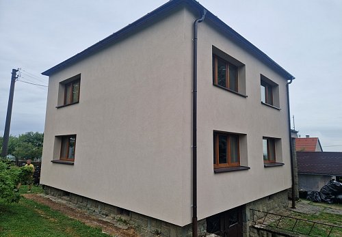 Zateplení rodinného domu Vyšní Lhoty