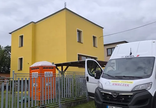 Realizace fasády rodinného domu Klimkovice