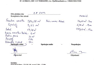 Zateplení rodinného domu Frýdek-Místek