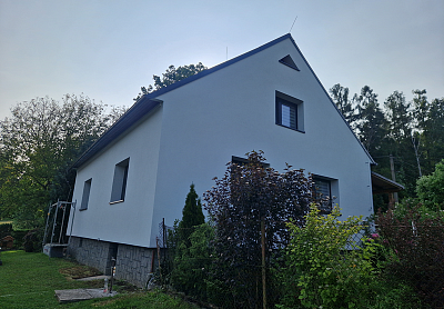 Zateplení rodinného domu Bruzovice