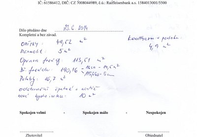 Zateplení rodinného domu Horní Suchá zateplení na rošt