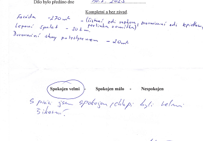 Zateplení rodinného domu Krásné Pole