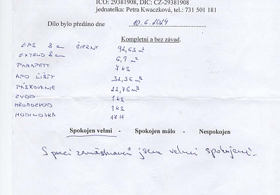 Zateplení rodinného domu Frýdlant nad Ostravicí
