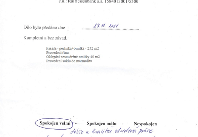 Zateplení rodinného domu Frýdek-Místek