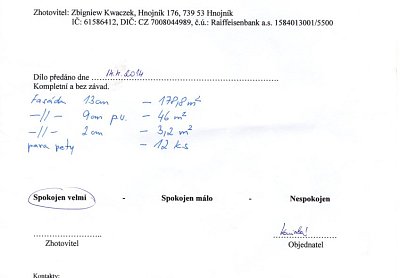 Zateplení rodinného domu Horní Lhota u Ostravy