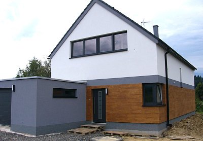 Zateplení rodinného domu Pržno