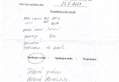 Zateplení rodinného domu Hrabyně