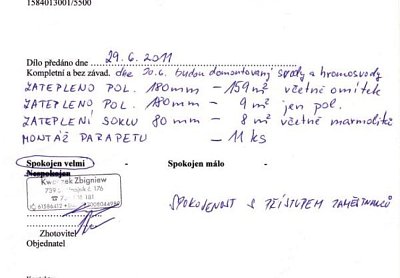 Zateplení rodinného domu Frýdek-Místek