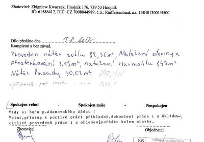 Zateplení rodinného domu Hnojník - LÉKÁRNA