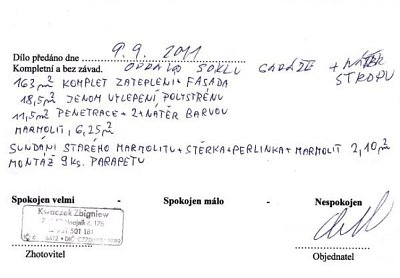 Zateplení rodinného domu Frýdek-Místek