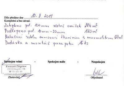 Zateplení rodinného domu Havířov - Prostřední Suchá