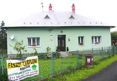 Zateplení rodinného domu Palkovice