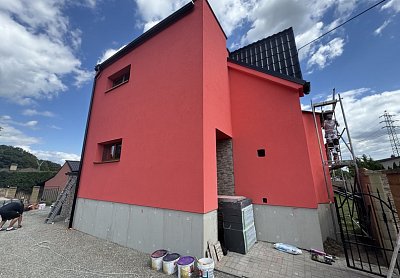 Zateplení rodinného domu Petřvald u Karviné