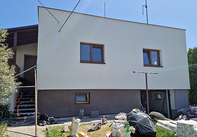 Zateplení rodinného domu Baška