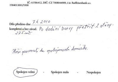 Zateplení rodinného domu Palkovice