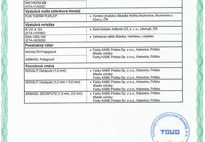 Zateplení PUR - THERM® SYSTEM